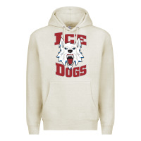 Oatmeal Heather Fairbanks Ice Dogs Premium Hoodie - ArtChic