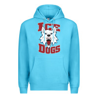 Ocean Blue Fairbanks Ice Dogs Premium Hoodie - ArtChic