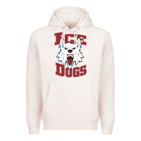 Pale Pink Fairbanks Ice Dogs Premium Hoodie - ArtChic