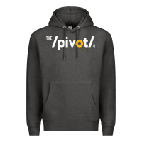 Charcoal Heather The Pivot Podcast Premium Hoodie - ArtChic