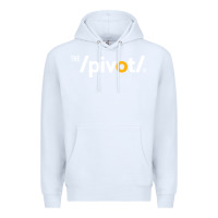 White The Pivot Podcast Premium Hoodie - ArtChic