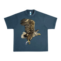 Midnight Navy American White Sea Eagle Urban Heavy Tee - LillyAllenDesigns