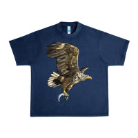 Navy American White Sea Eagle Urban Heavy Tee - LillyAllenDesigns