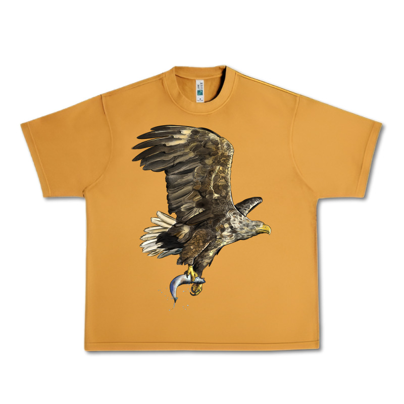 American White Sea Eagle Urban Heavy Tee by LillyAllenDesigns | Teevron