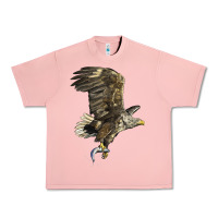 Salmon American White Sea Eagle Urban Heavy Tee - LillyAllenDesigns