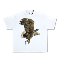 White American White Sea Eagle Urban Heavy Tee - LillyAllenDesigns