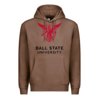 Chestnut ball.state.university.merch Premium Hoodie - ArtChic
