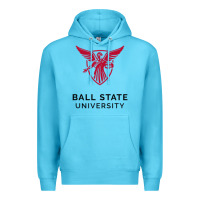 Ocean Blue ball.state.university.merch Premium Hoodie - ArtChic