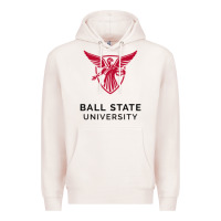 Pale Pink ball.state.university.merch Premium Hoodie - ArtChic