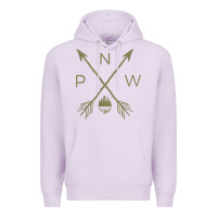 Lilac pacific northwest mountain  cool pnw pacific northwest t shirt Premium Hoodie - ArtChic