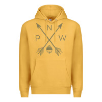 Mustard pacific northwest mountain  cool pnw pacific northwest t shirt Premium Hoodie - ArtChic