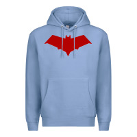 Colony Blue red hood Premium Hoodie - ArtChic