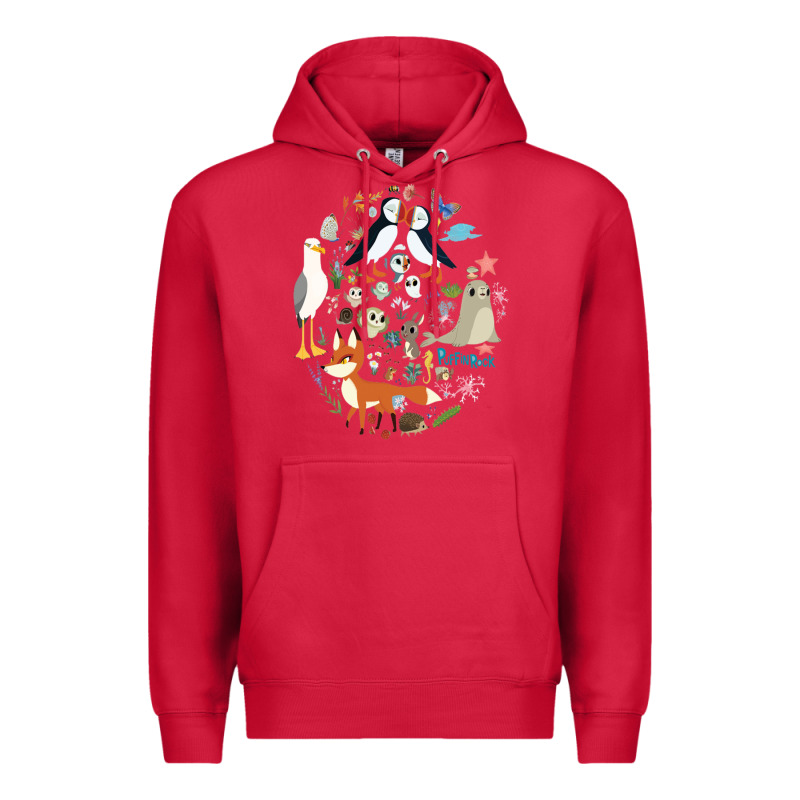 Puffin Rock Gift For Fans Puffin Rock Characters Premium Hoodie by ArtChic | Teevron