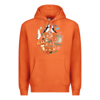 Carrot Puffin Rock gift for fans puffin rock characters Premium Hoodie - ArtChic