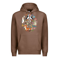Chestnut Puffin Rock gift for fans puffin rock characters Premium Hoodie - ArtChic
