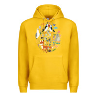 Lemon Puffin Rock gift for fans puffin rock characters Premium Hoodie - ArtChic