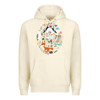 Sandshell Puffin Rock gift for fans puffin rock characters Premium Hoodie - ArtChic