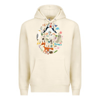 Tofu Puffin Rock gift for fans puffin rock characters Premium Hoodie - ArtChic