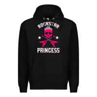 Black rockstar Premium Hoodie - ArtChic