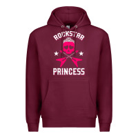 Burgundy rockstar Premium Hoodie - ArtChic