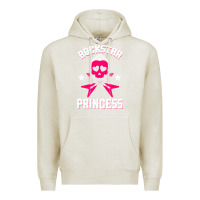 Oatmeal Heather rockstar Premium Hoodie - ArtChic