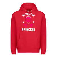 Red rockstar Premium Hoodie - ArtChic