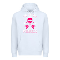 White rockstar Premium Hoodie - ArtChic
