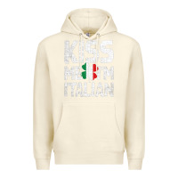 Sandshell Kiss Me I'm Italian Premium Hoodie - ArtChic
