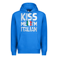 True Royal Kiss Me I'm Italian Premium Hoodie - ArtChic