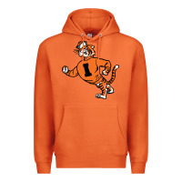 Carrot Vintage Walking Angry Tiger Idaho State Premium Hoodie - ArtChic