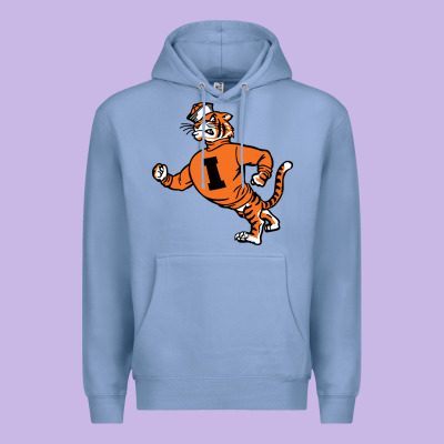 Vintage Walking Angry Tiger Idaho State Premium Hoodie Designed By Artchic