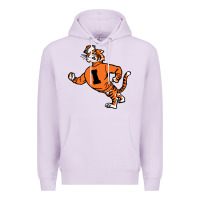 Lilac Vintage Walking Angry Tiger Idaho State Premium Hoodie - ArtChic