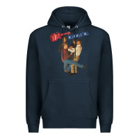 Navy the monkees Premium Hoodie - ArtChic