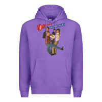 Purple the monkees Premium Hoodie - ArtChic