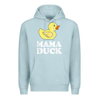 Blue Mist mama duck t shirt funny mother bird gift Premium Hoodie - ArtChic
