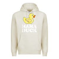 Oatmeal Heather mama duck t shirt funny mother bird gift Premium Hoodie - ArtChic
