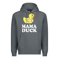 Rock mama duck t shirt funny mother bird gift Premium Hoodie - ArtChic