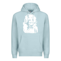 Blue Mist dolly parton distressed photo Premium Hoodie - ArtChic