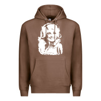 Chestnut dolly parton distressed photo Premium Hoodie - ArtChic