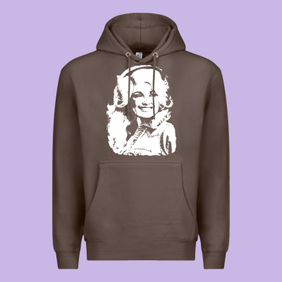 Dolly Parton Distressed Photo Premium Hoodie Designed By Artchic