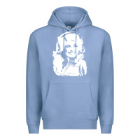 Colony Blue dolly parton distressed photo Premium Hoodie - ArtChic