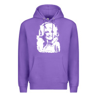 Purple dolly parton distressed photo Premium Hoodie - ArtChic