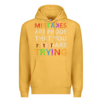 Mustard mistakes are proof that you are trying teacher inspirational t shirt Premium Hoodie - StudioElite