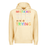 Pina Colada mistakes are proof that you are trying teacher inspirational t shirt Premium Hoodie - StudioElite