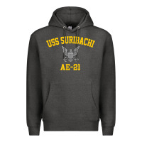 Charcoal Heather uss suribachi ae 21 t shirt Premium Hoodie - StudioElite