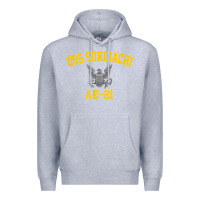Heather Grey uss suribachi ae 21 t shirt Premium Hoodie - StudioElite