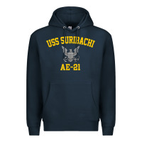 Navy uss suribachi ae 21 t shirt Premium Hoodie - StudioElite