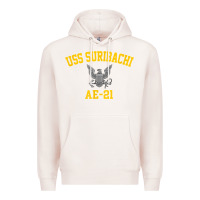Pale Pink uss suribachi ae 21 t shirt Premium Hoodie - StudioElite