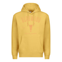 Antique Gold deadwood south dakota usa vintage distressed style design long sleeve Premium Hoodie - StudioElite