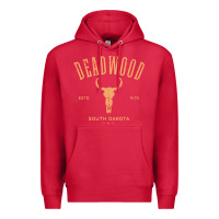 Cardinal deadwood south dakota usa vintage distressed style design long sleeve Premium Hoodie - StudioElite